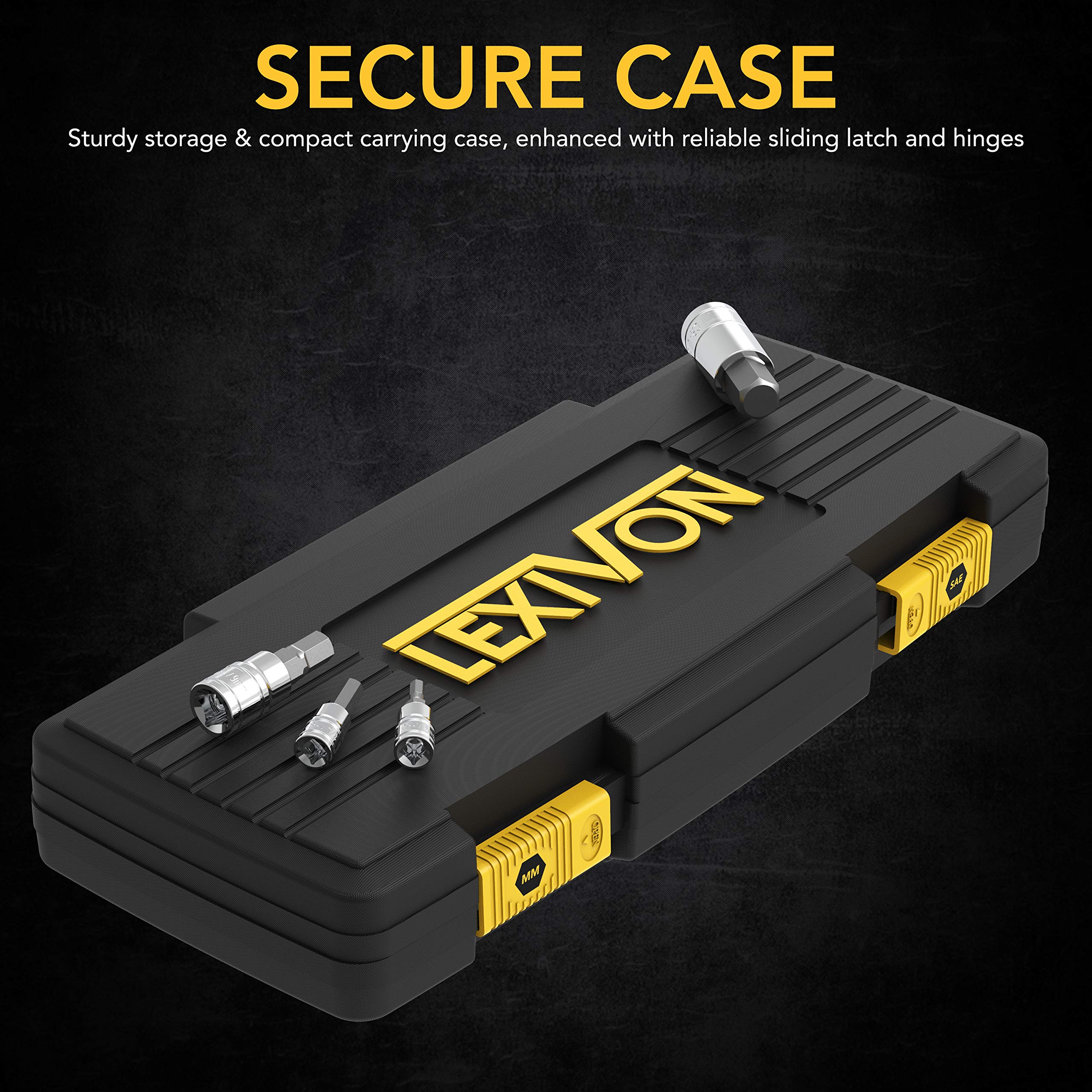 LEXIVON S2 alloy steel bits deliver high torque and longevity