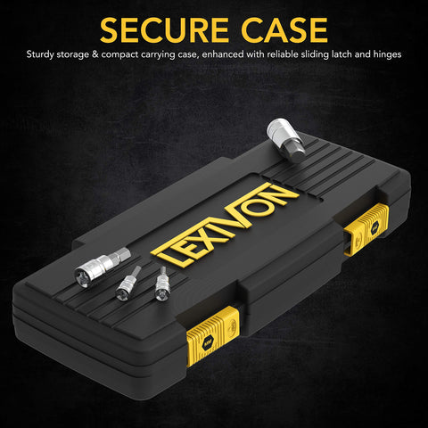 LEXIVON S2 alloy steel bits deliver high torque and longevity
