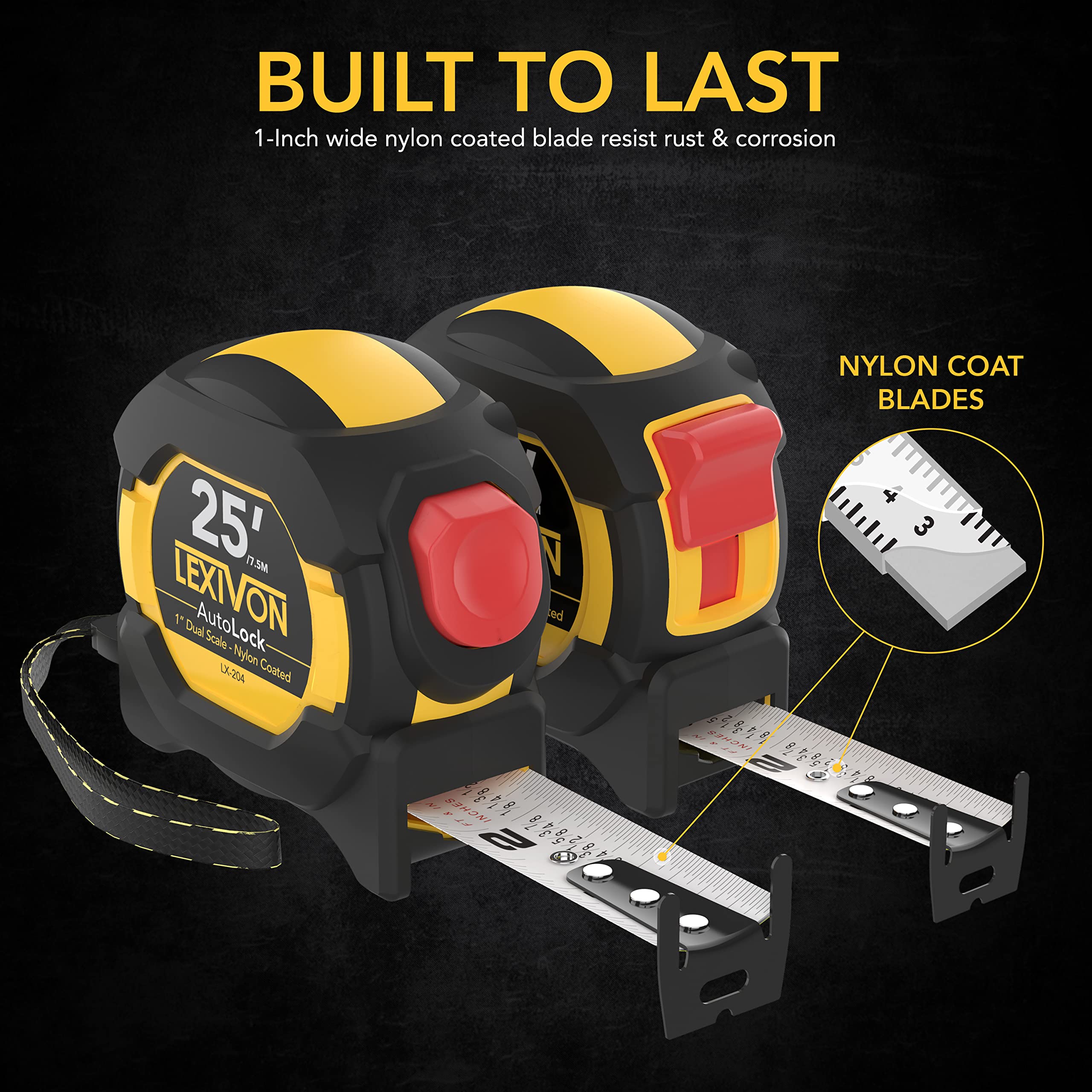 LEXIVON dual-lock auto-lock mechanism demonstrates secure blade retraction.