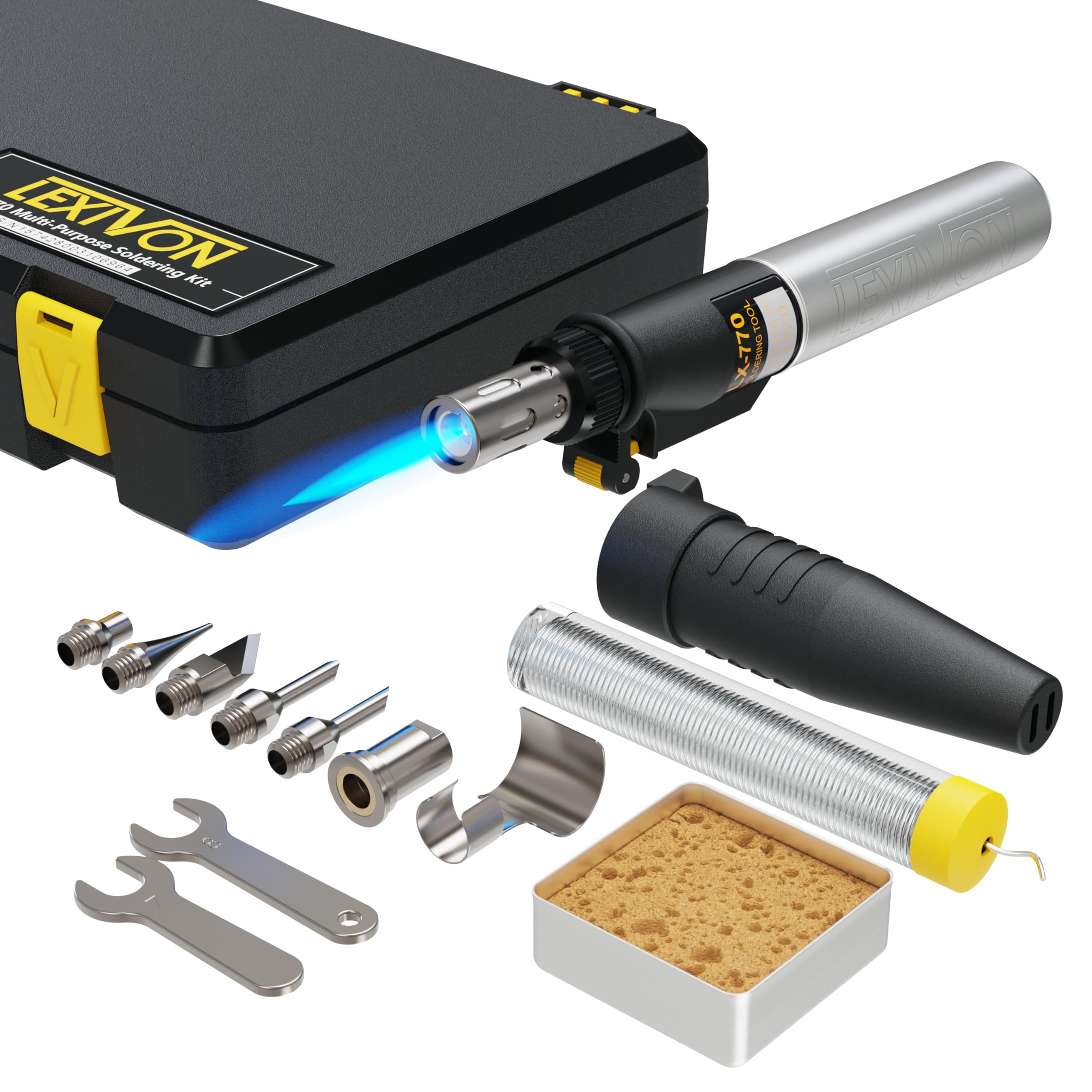 LEXIVON temperature range supports high heat up to 2400°F