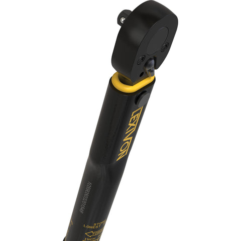 LEXIVON torque wrench in use shows smooth torque feedback.