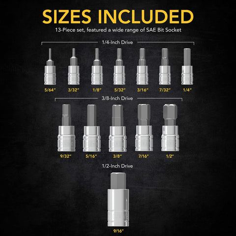 LEXIVON zinc phosphate finish on bits minimizes wear
