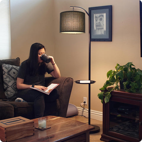 LEYINPEI easy assembly lampshade enables quick setup in about one minute