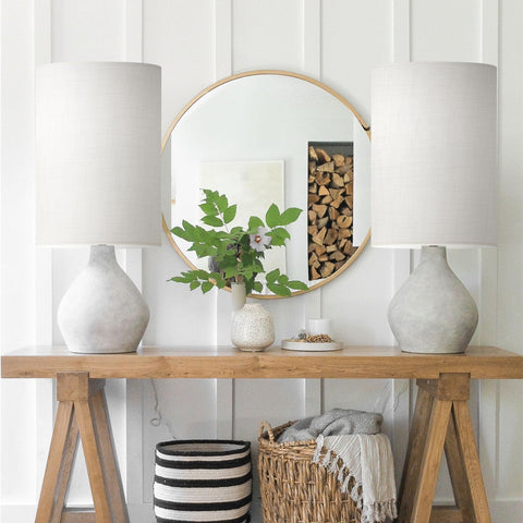 LEYINPEI large shade fitting table or floor lamps for versatile styling.