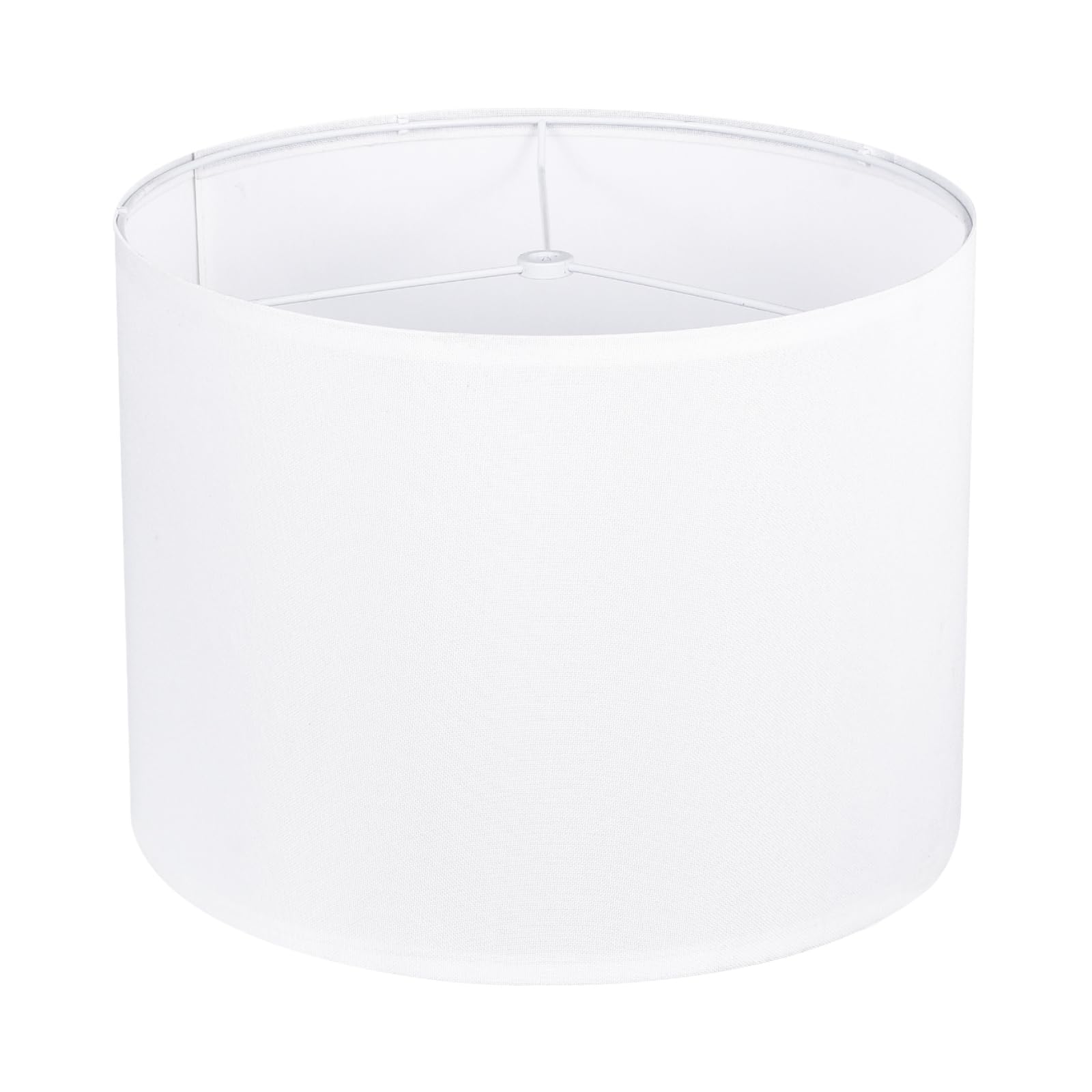 LEYINPEI white linen drum lampshade top 10 bottom 13 height 10 enhances warm ambient light