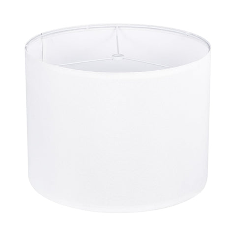 LEYINPEI white linen drum lampshade top 10 bottom 13 height 10 enhances warm ambient light