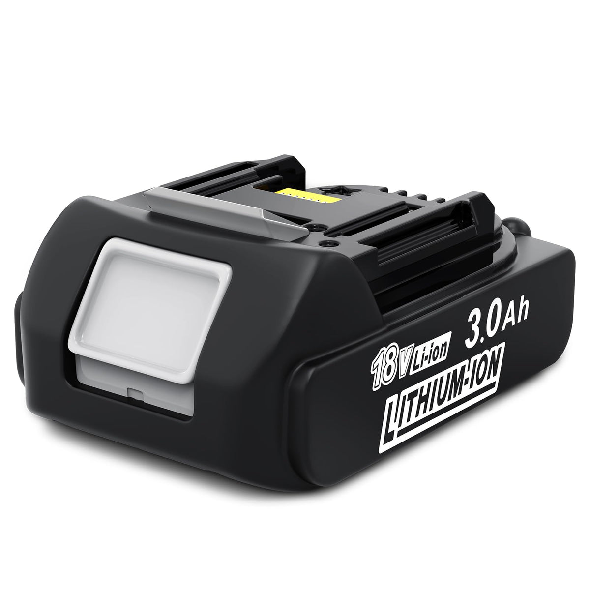 Leyootoolelec replacement battery for Makita 18V with 3.0Ah capacity for longer runtime.