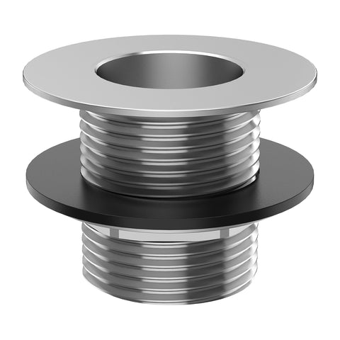 Leyso bar sink drain in stainless steel with a 2-inch body diameter for rugged daily use.