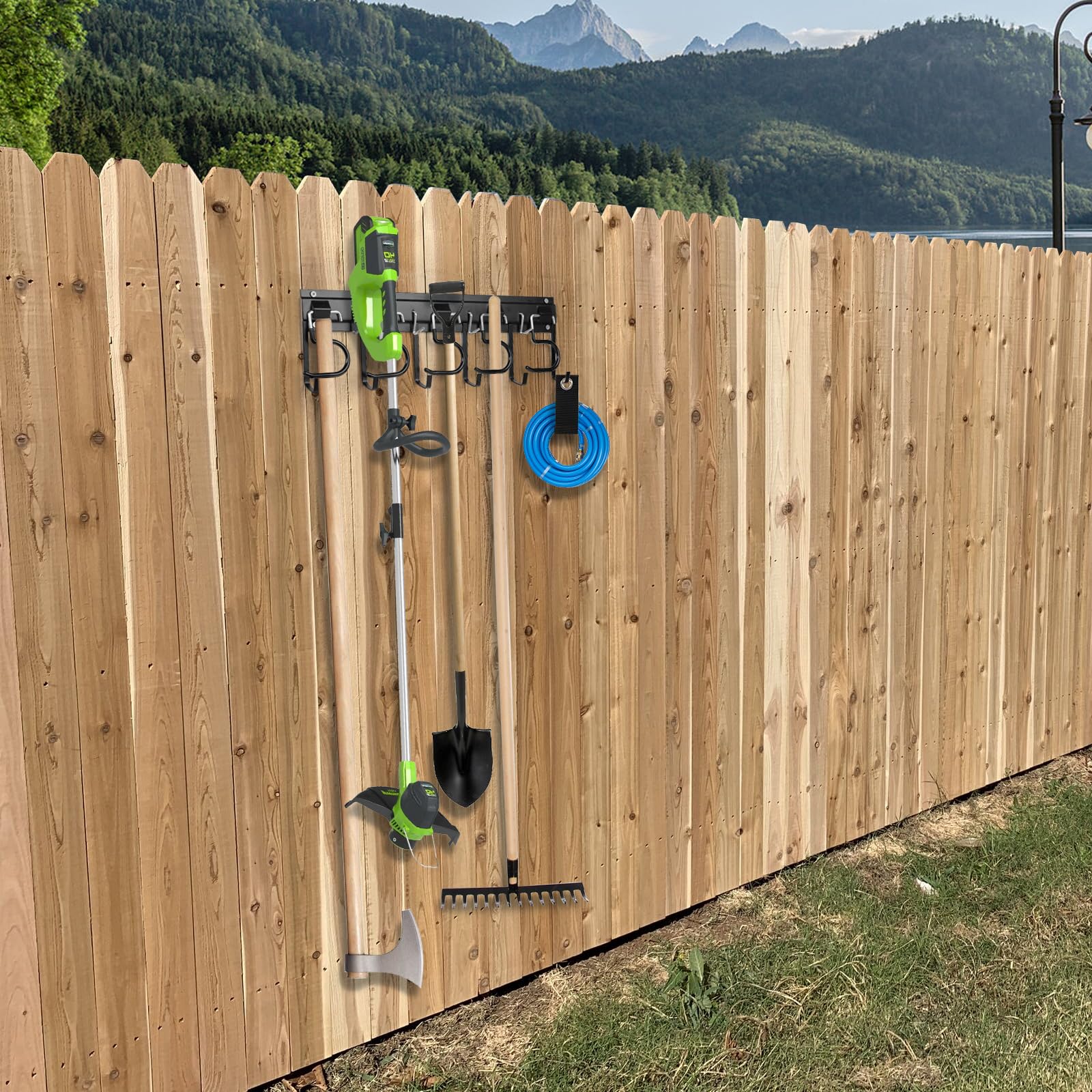 LEYU extension cord straps help keep cords tidy and accessible.