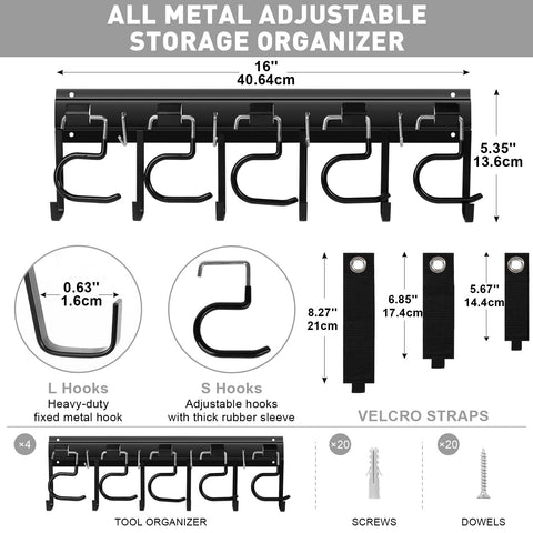 LEYU indoor or outdoor mount adapts to shed, garage, or workshop.