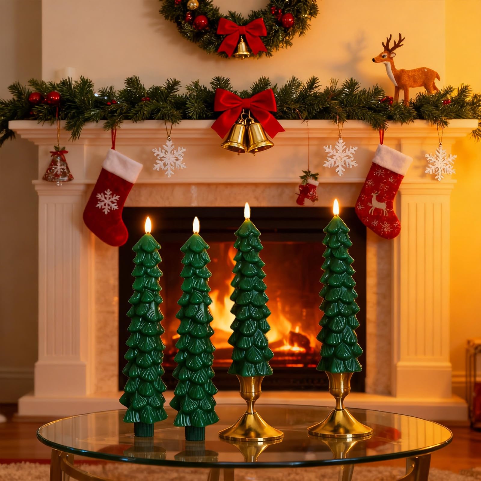 Lezonic no smoke no drip candles for clean indoor decor