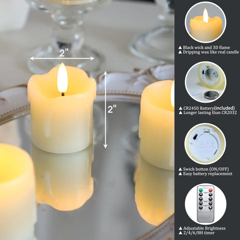 Lezonic wax-drift edge candle detail adds realism.