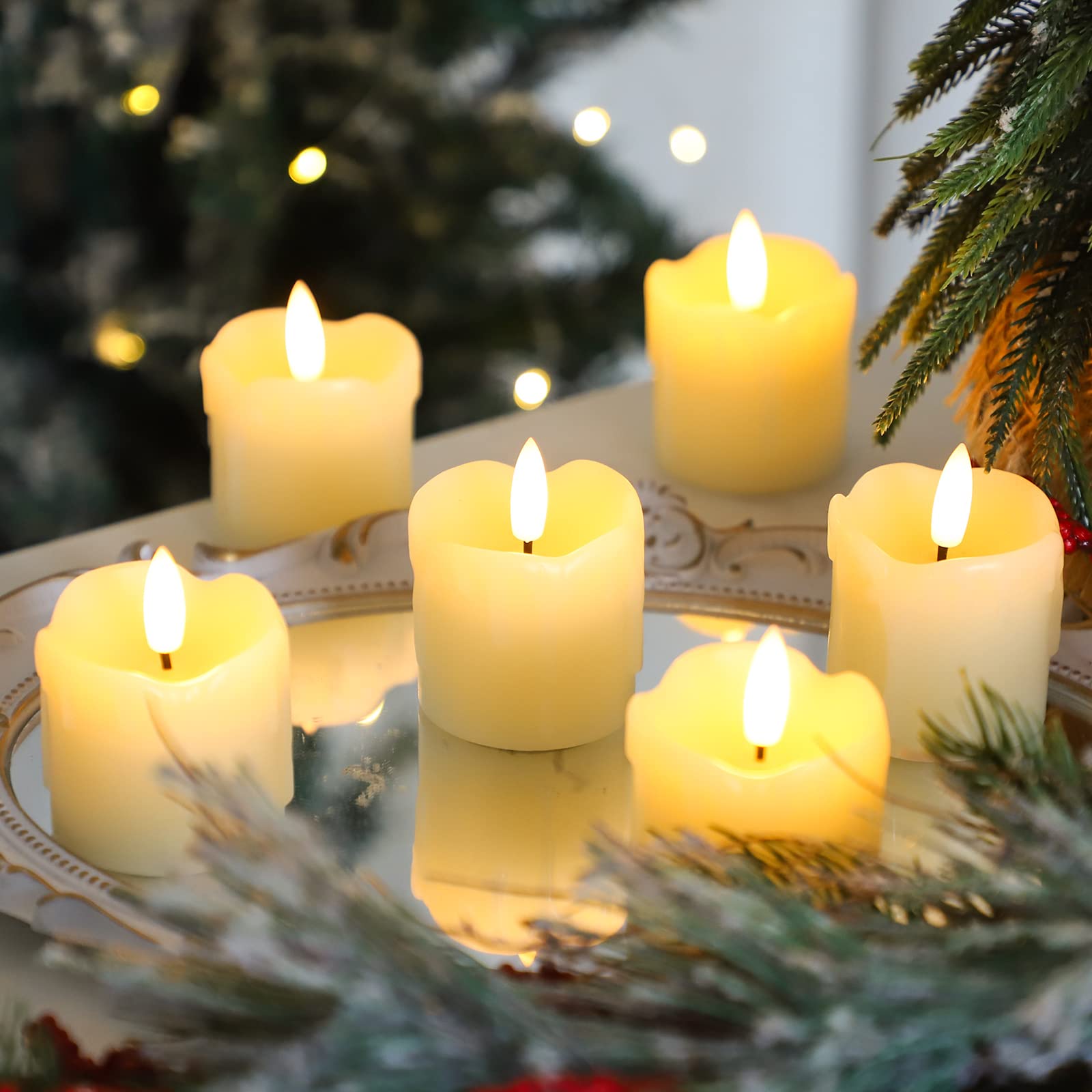 Lezonic wedding and holiday decor votive light.