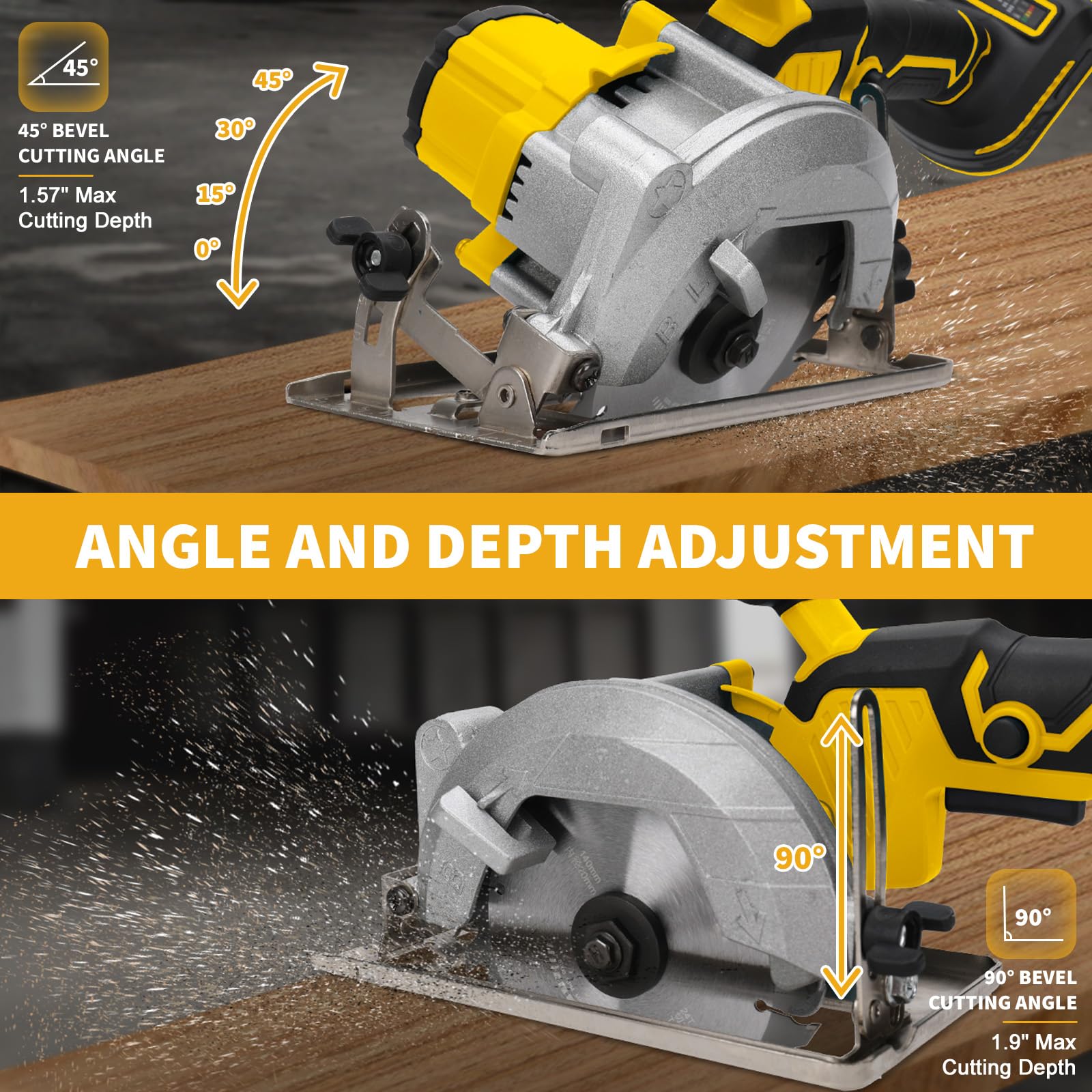 LEZZYRUCK saw blades included ensure immediate project readiness