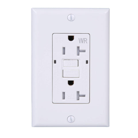 LGL GFCI self-test LED indicators show status and reliability