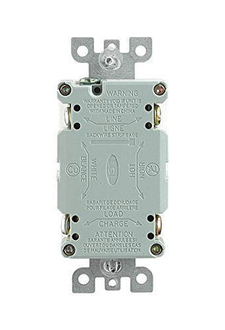 LGL weather-resistant outlet withstands humidity for indoor and outdoor use