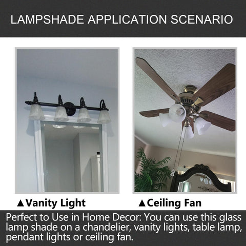 LHLYCLX 13.7 cm diameter shade delivers even ambient illumination.