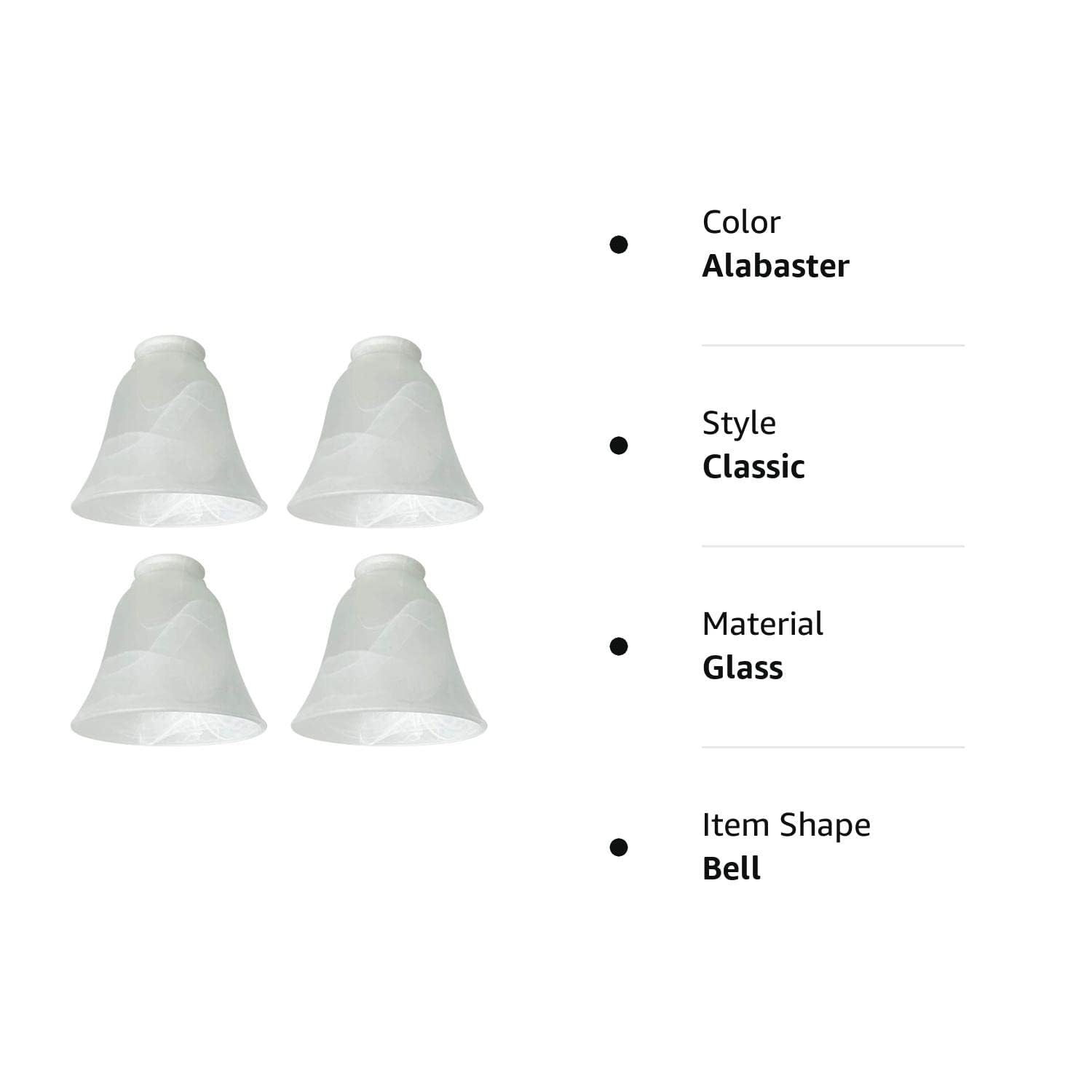 LHLYCLX replacement globe provides stylish upgrade and easy swap for fans.