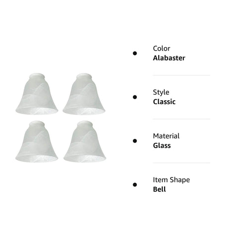 LHLYCLX replacement globe provides stylish upgrade and easy swap for fans.