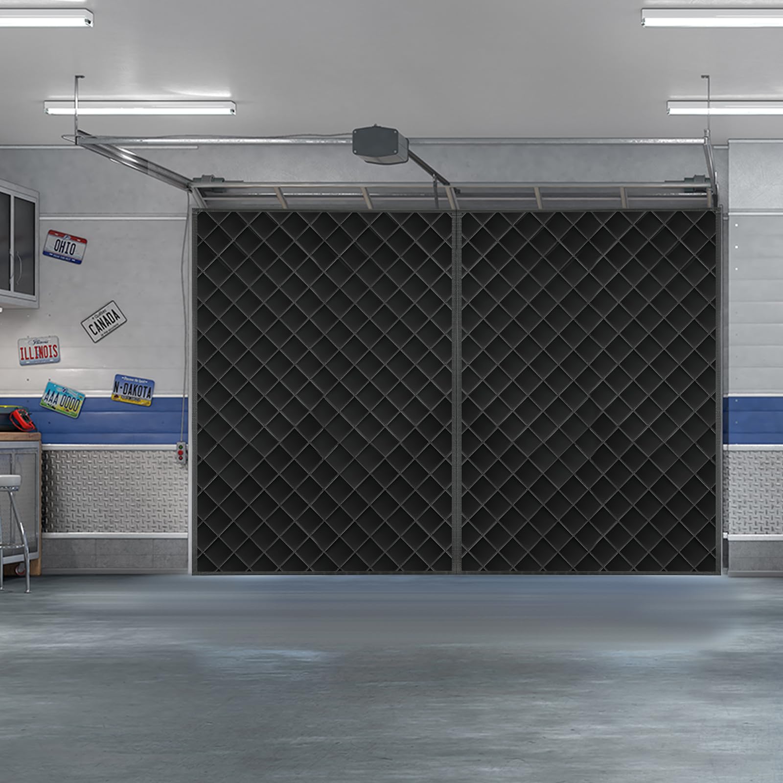 Interior use of LIAMST curtain for privacy and temperature control
