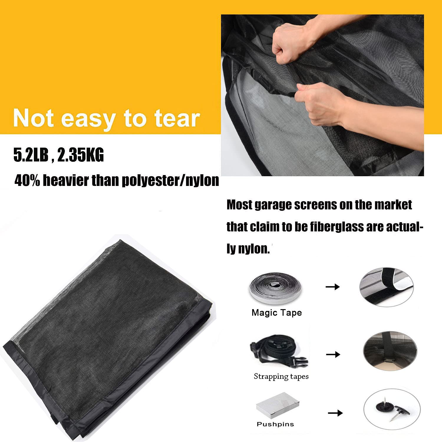 LIAMST durable fiberglass mesh illustrates tear- and wear-resistance with breathable fabric.