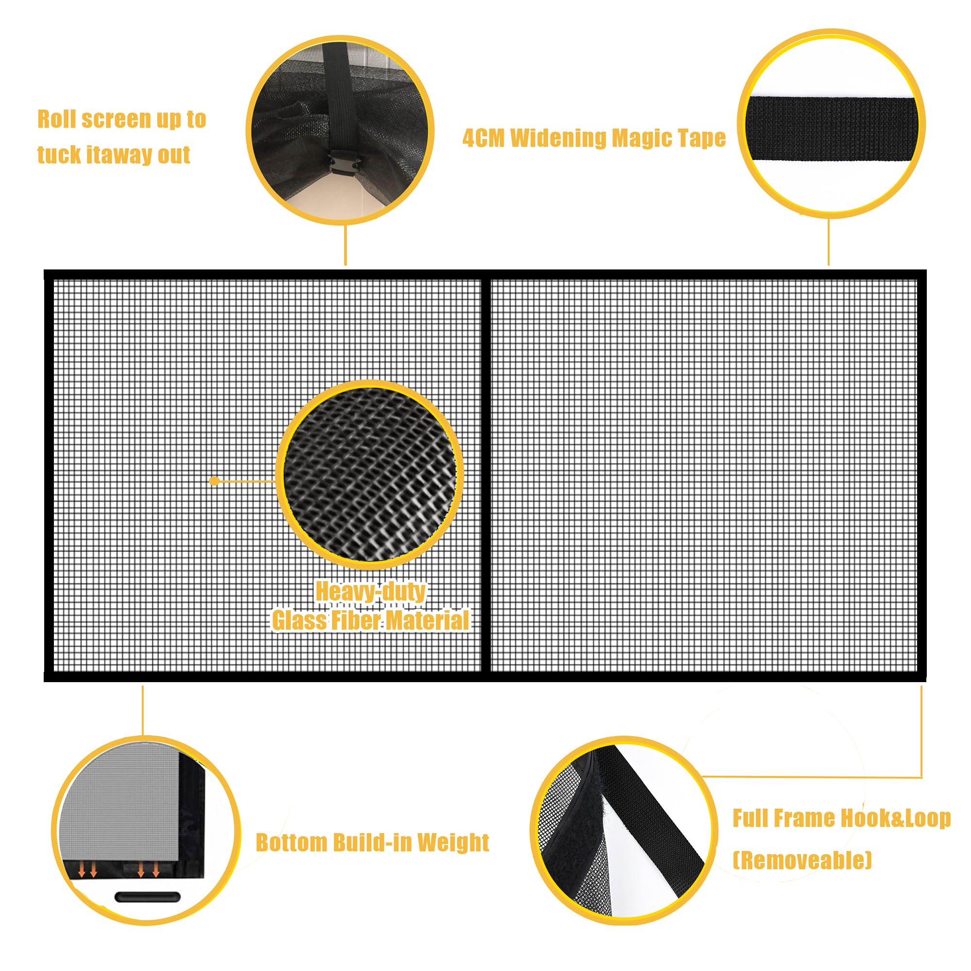 LIAMST frameless design image showcases no frame clutter for versatile mounting.