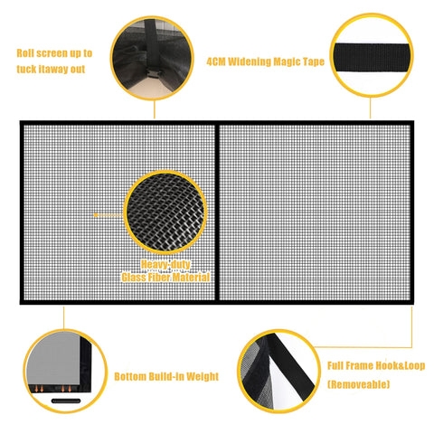LIAMST frameless design image showcases no frame clutter for versatile mounting.