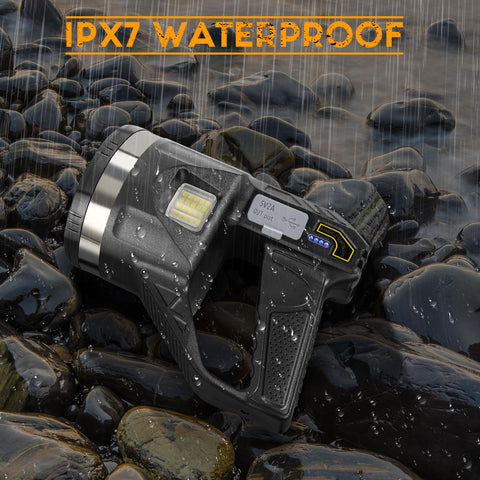 LiangJJ Spotlight compact handheld design for easy carry and quick setup.