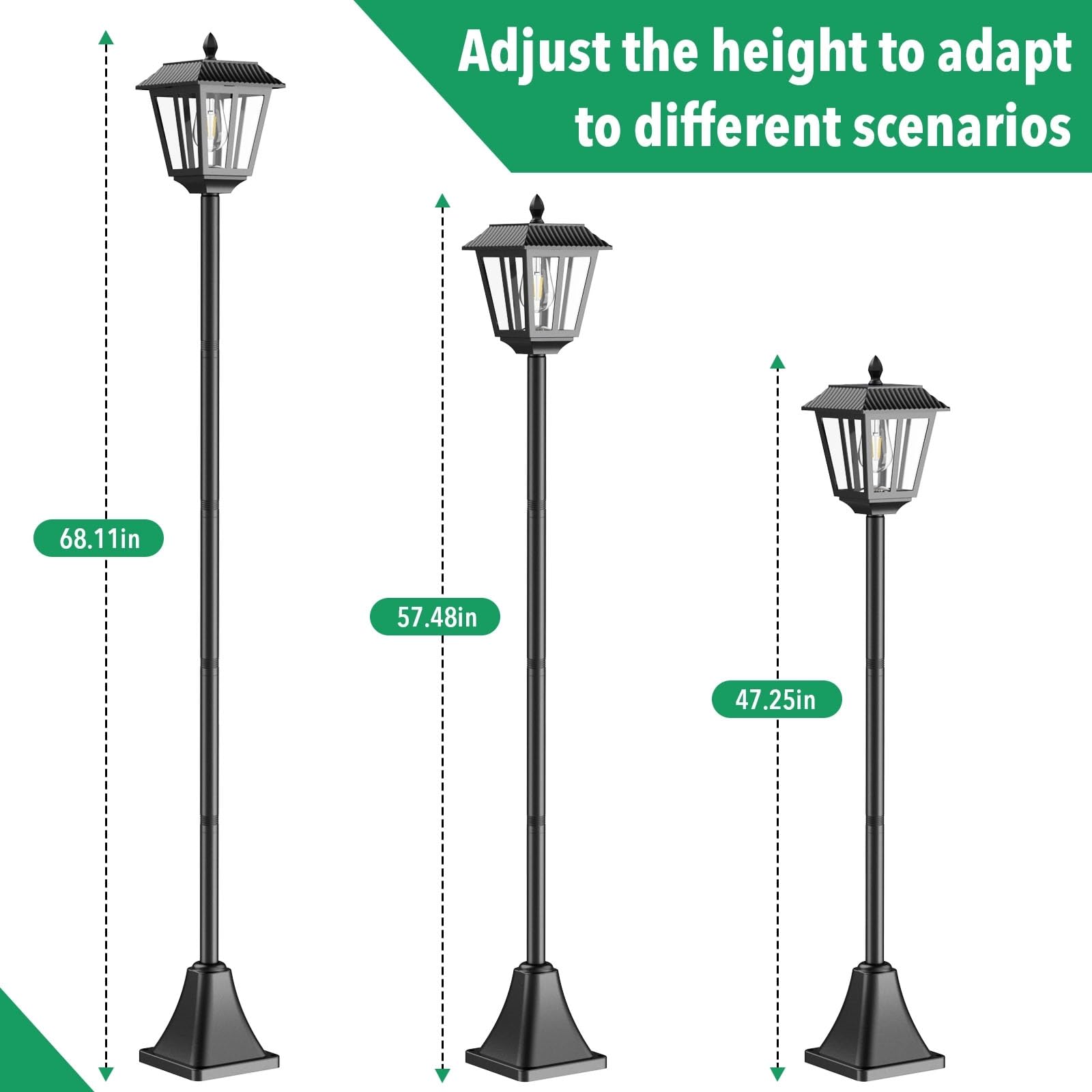 LIANGLOME two-pack setup shows versatile installation options.