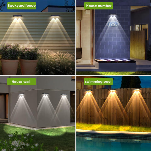 LIANGLOME bright beam boosts security around doors and steps.