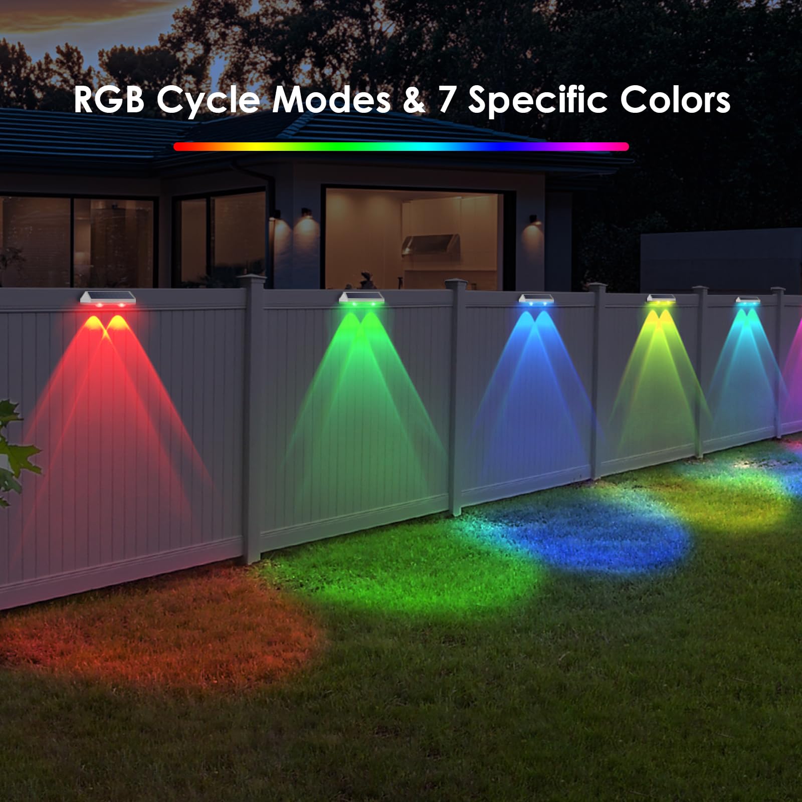 LIANGLOME dusk-to-dawn operation provides continuous outdoor illumination.