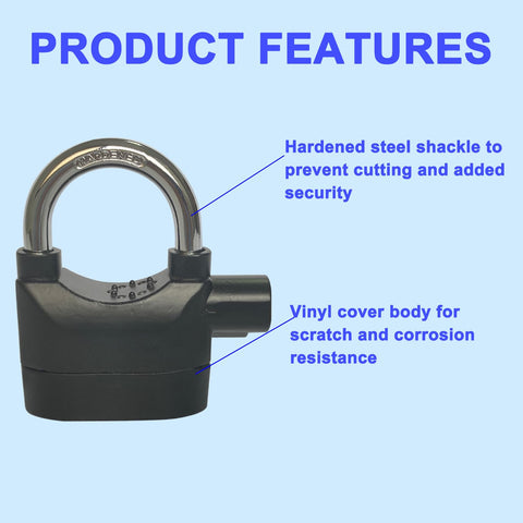 AG13 batteries included with the Lianshi alarm lock.