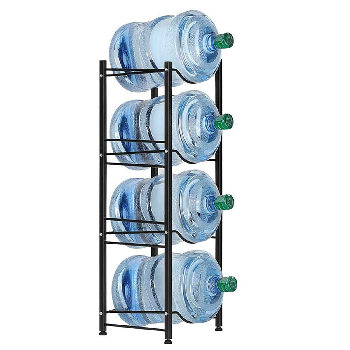 LIANTRAL 4-tier water jug rack frame providing sturdy, organized storage for 5-gallon bottles.