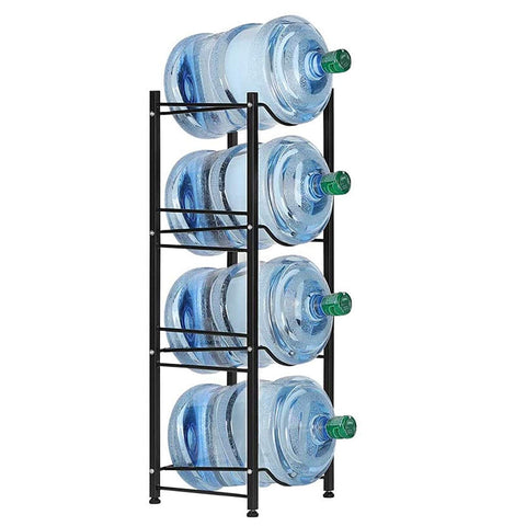 LIANTRAL 4-tier water jug rack frame providing sturdy, organized storage for 5-gallon bottles.