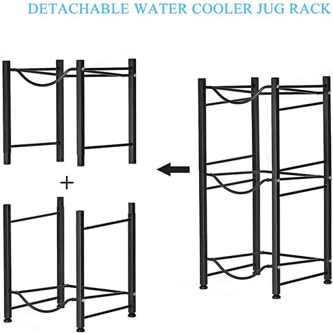LIANTRAL adjustable feet protect floors and keep the rack steady.