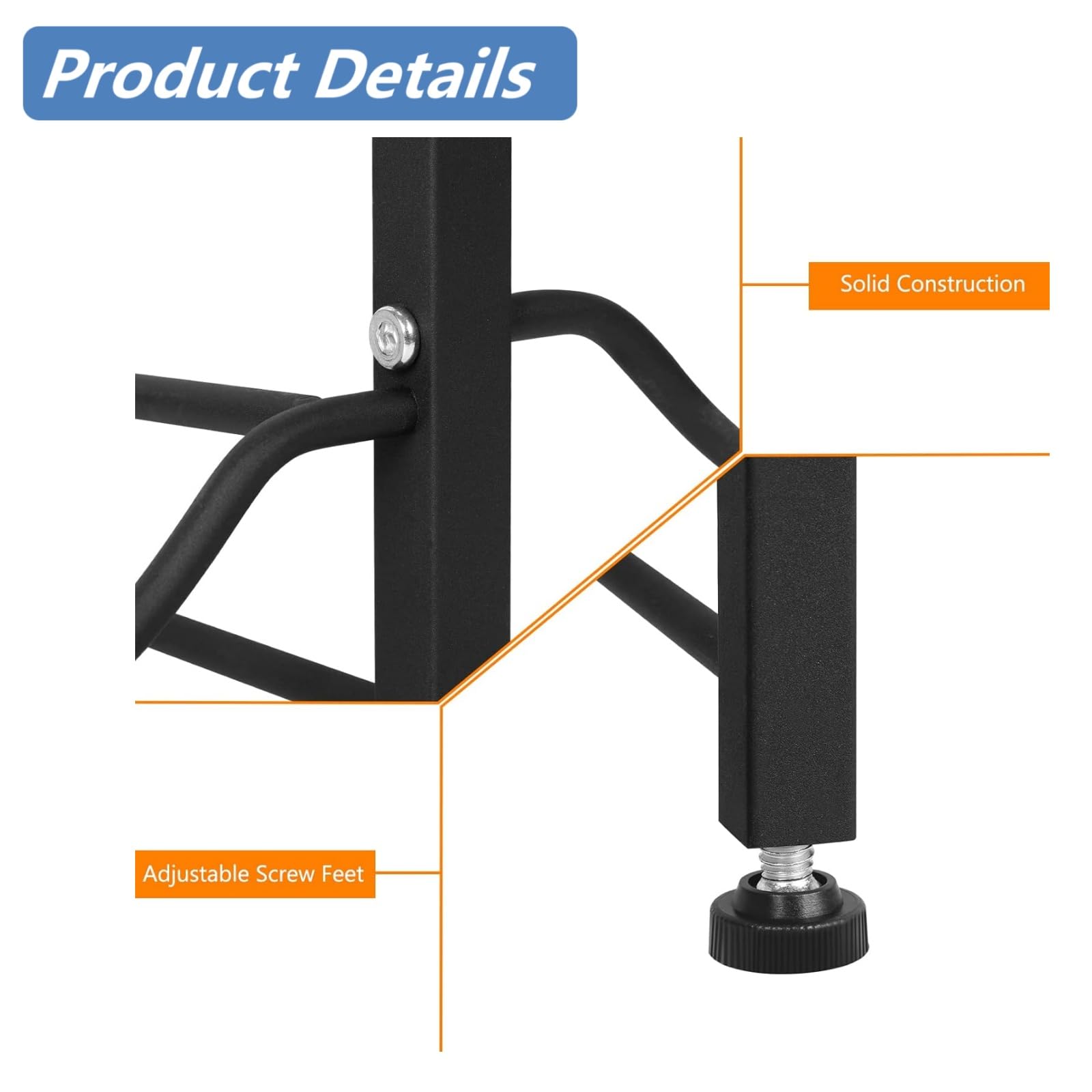 LIANTRAL water rack six slots optimizes space in kitchen or garage
