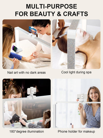 LIARTY Arch Half Moon Light top phone holder for recording.