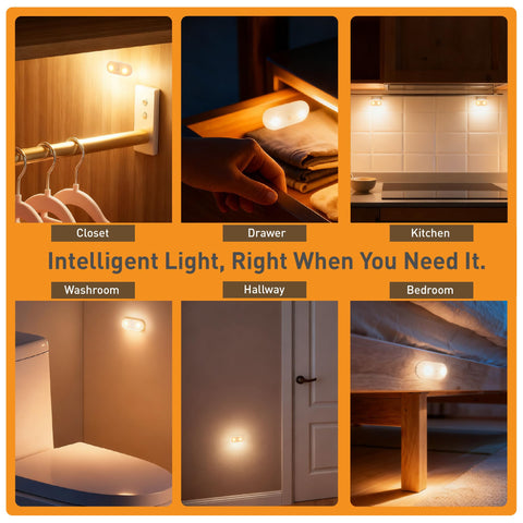 LIBERATECH two-color lighting offers cool white and warm light for versatile mood and tasks.