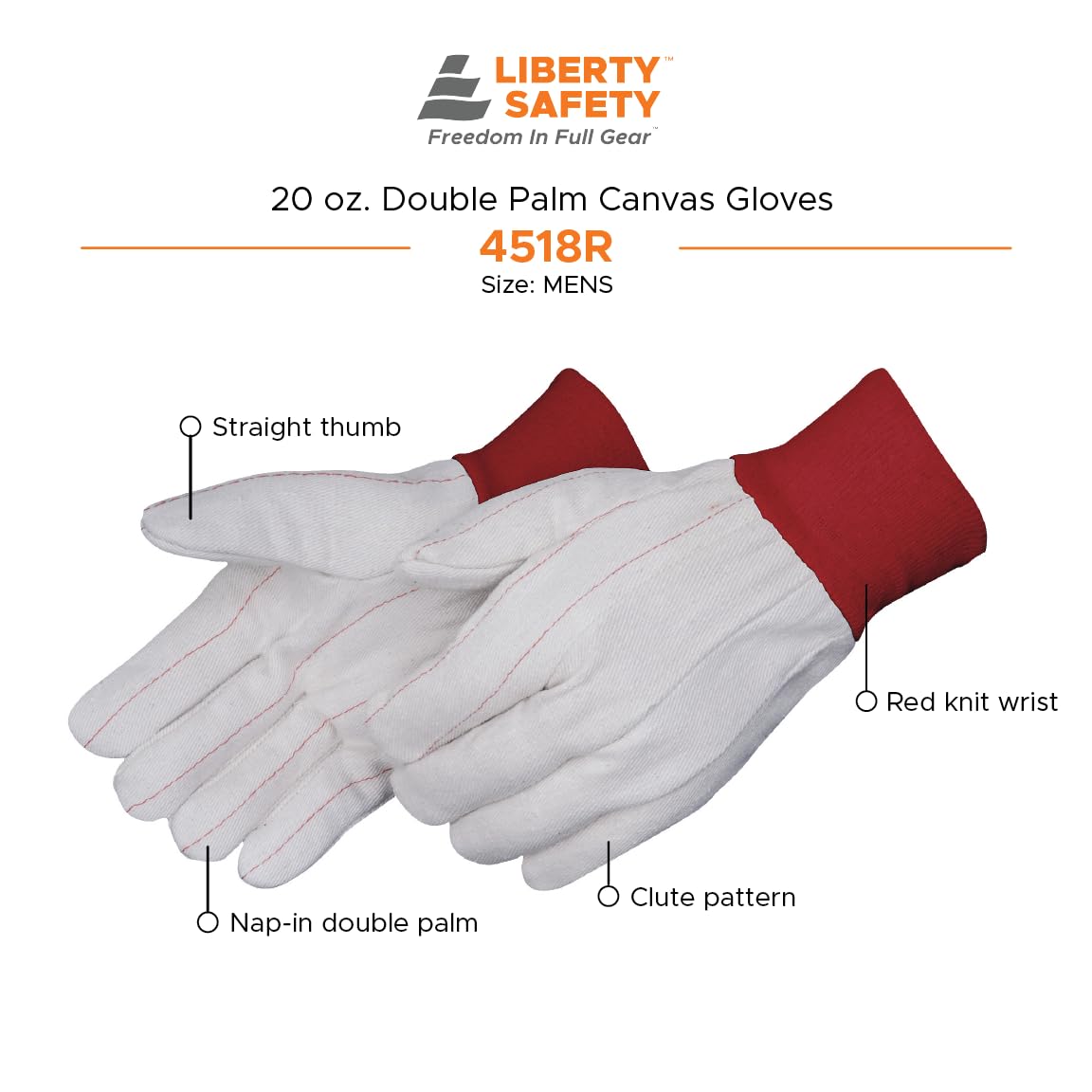 Liberty Safety 4518R used in warehouse material handling tasks.