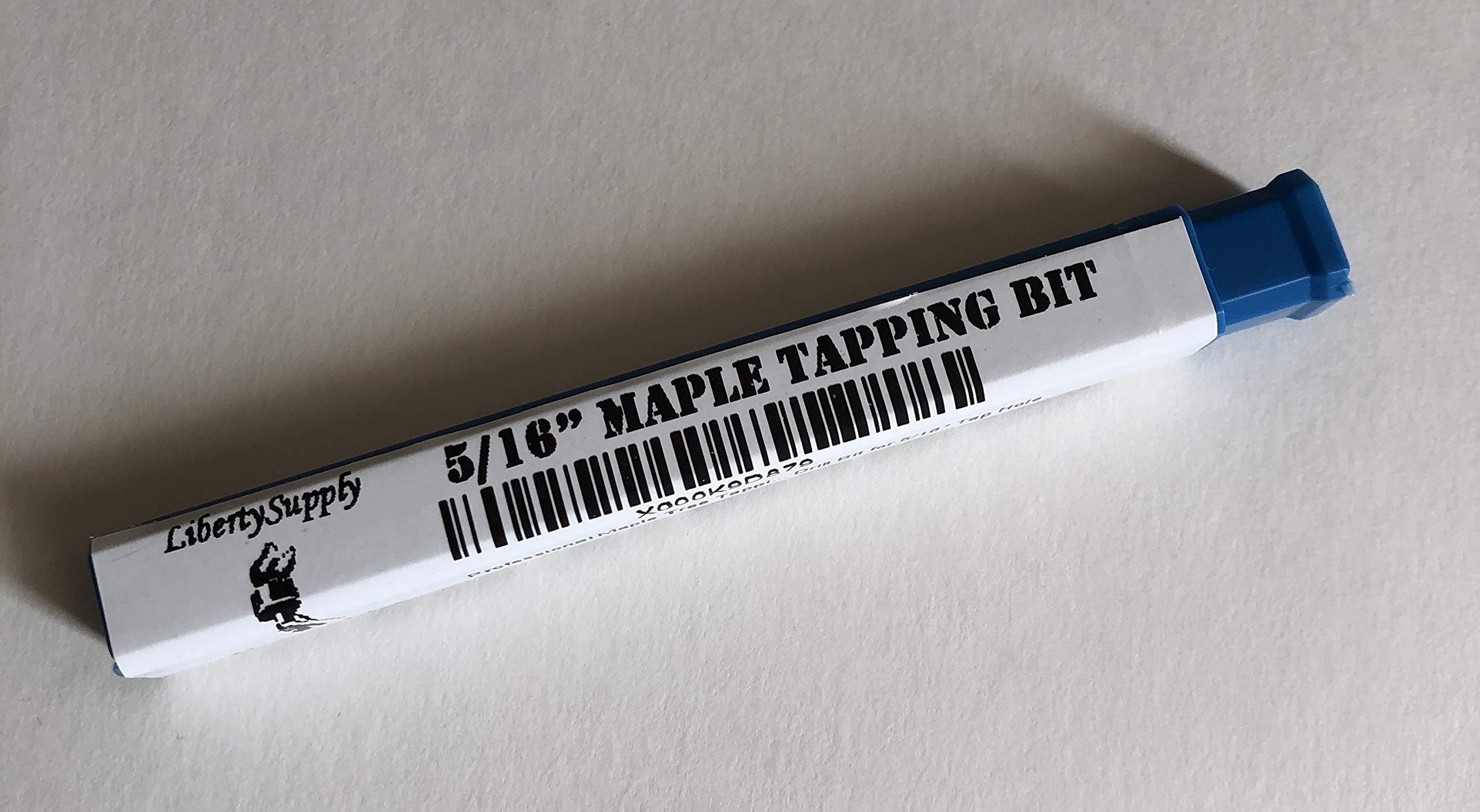 Liberty Supply 5/16 tapping bit efficiently removes wood chips.