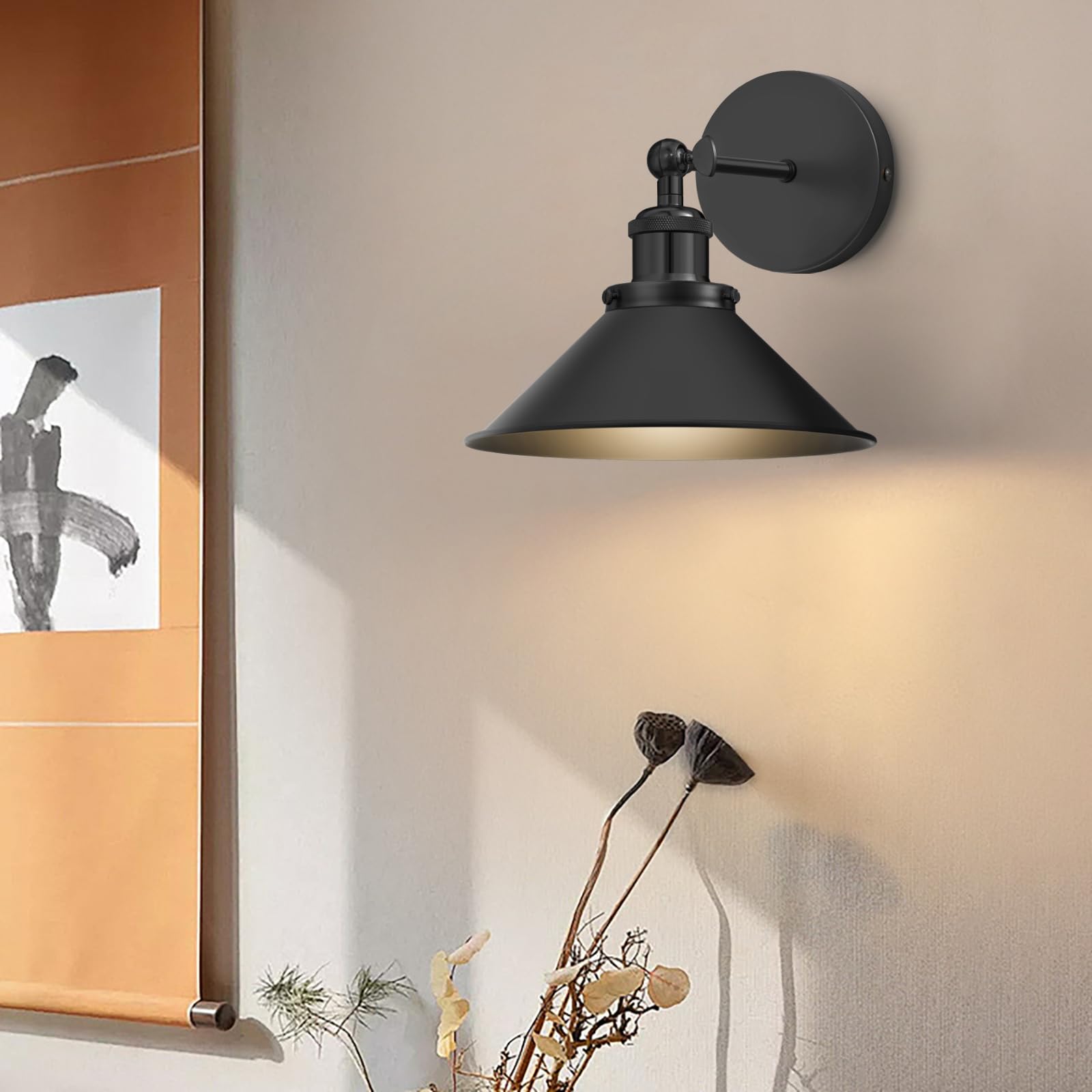 Libonfu battery-powered wall sconces ideal for cozy corners and accent lighting.