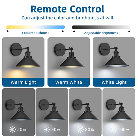 Libonfu dimmable wall lights with remote create cozy ambience anywhere.