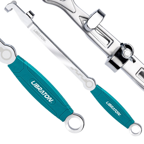 LIBRATON 15inch wrench extender in action delivering maximum leverage for stubborn fasteners