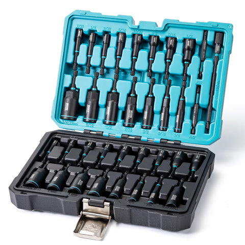 LIBRATON metric magnetic nut drivers (5–13 mm) ready for fastening tasks