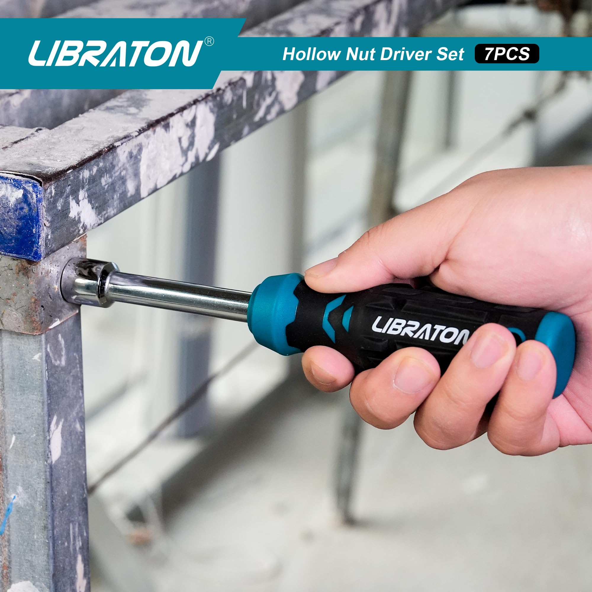 LIBRATON half-inch size nut driver broadens compatibility