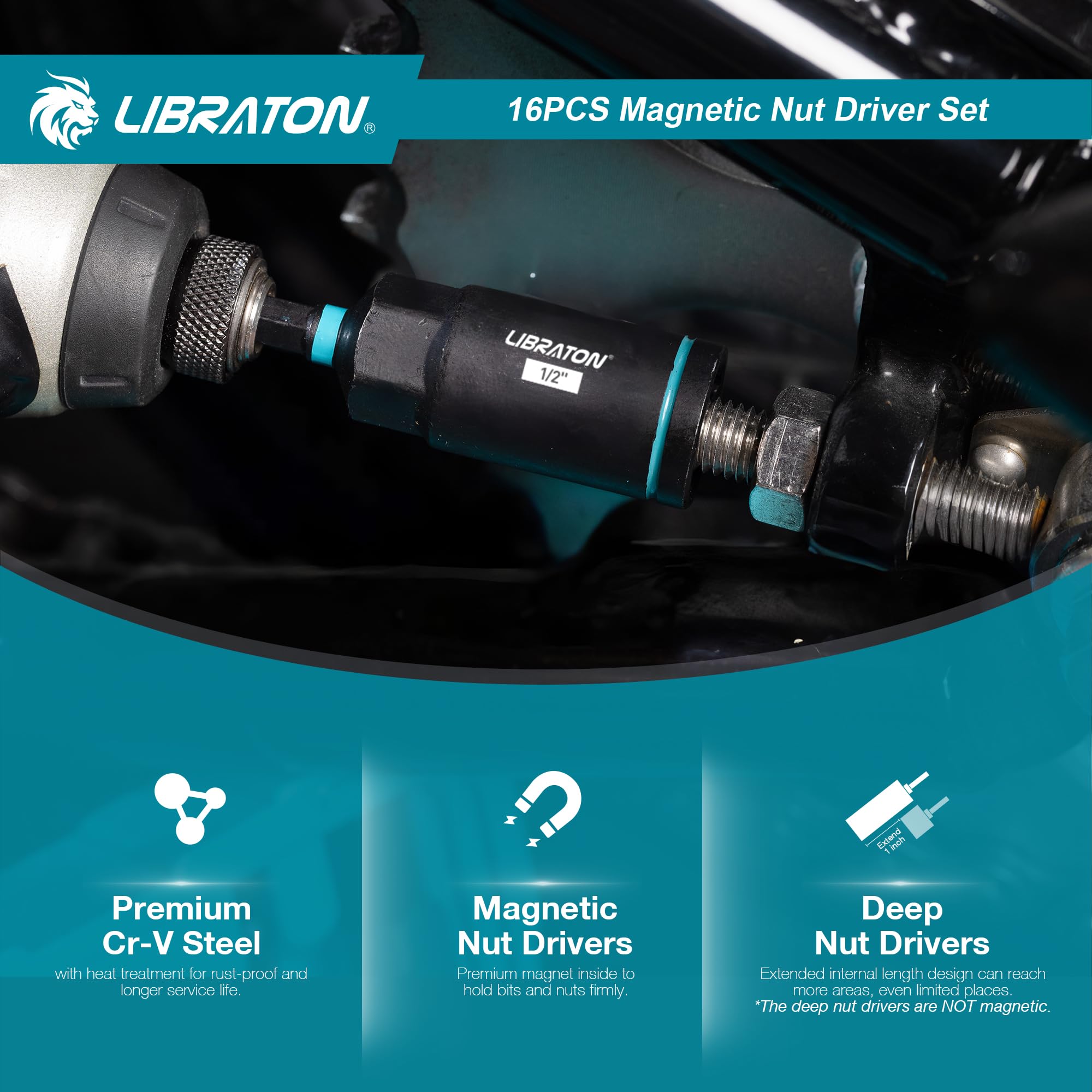 LIBRATON in-use with fasteners for efficient repairs
