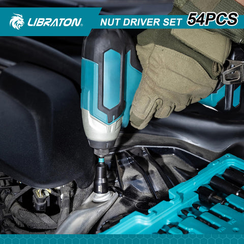 LIBRATON 60mm extension holder keeps bits accessible during projects.