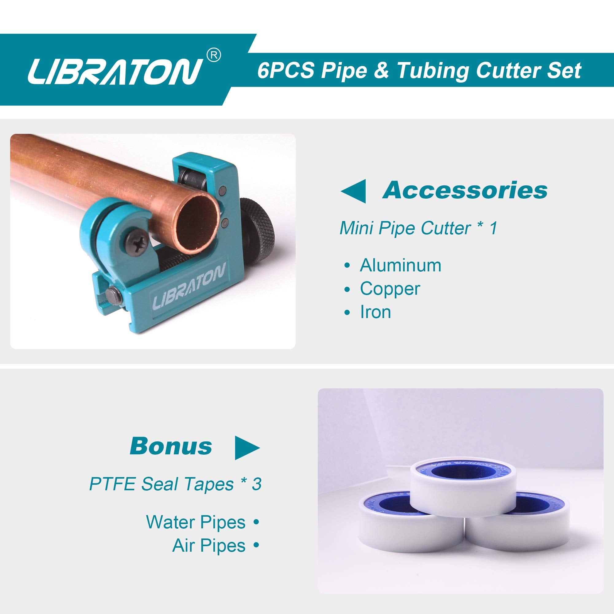LIBRATON blade detail with SK4 steel for sharp, durable cuts
