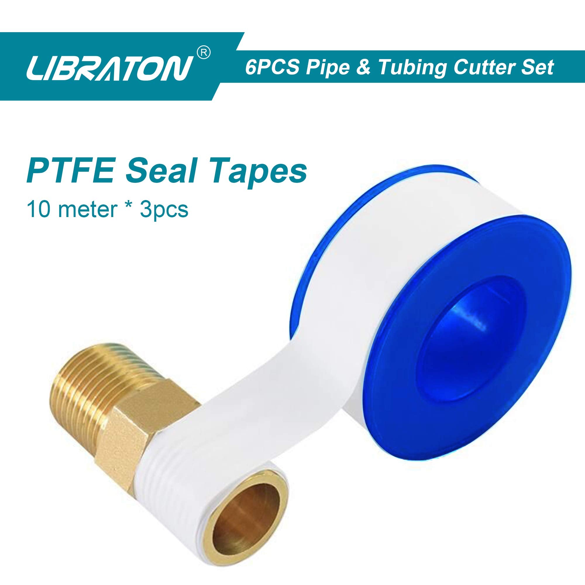 LIBRATON cutter packaged with accessories for PVC and PEX projects