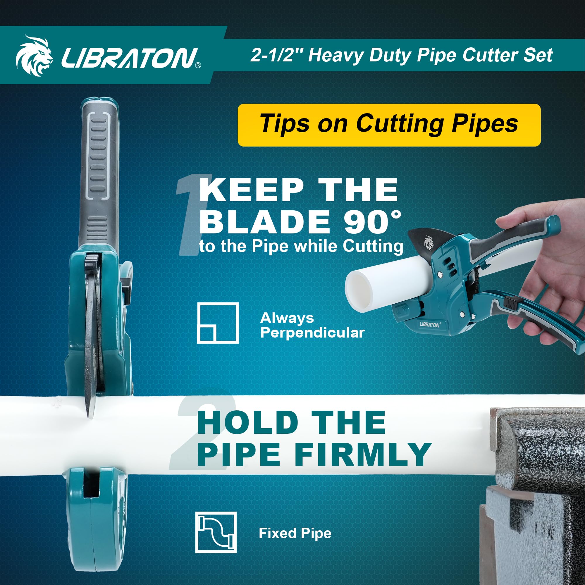 LIBRATON replacement blade pack extends tool life